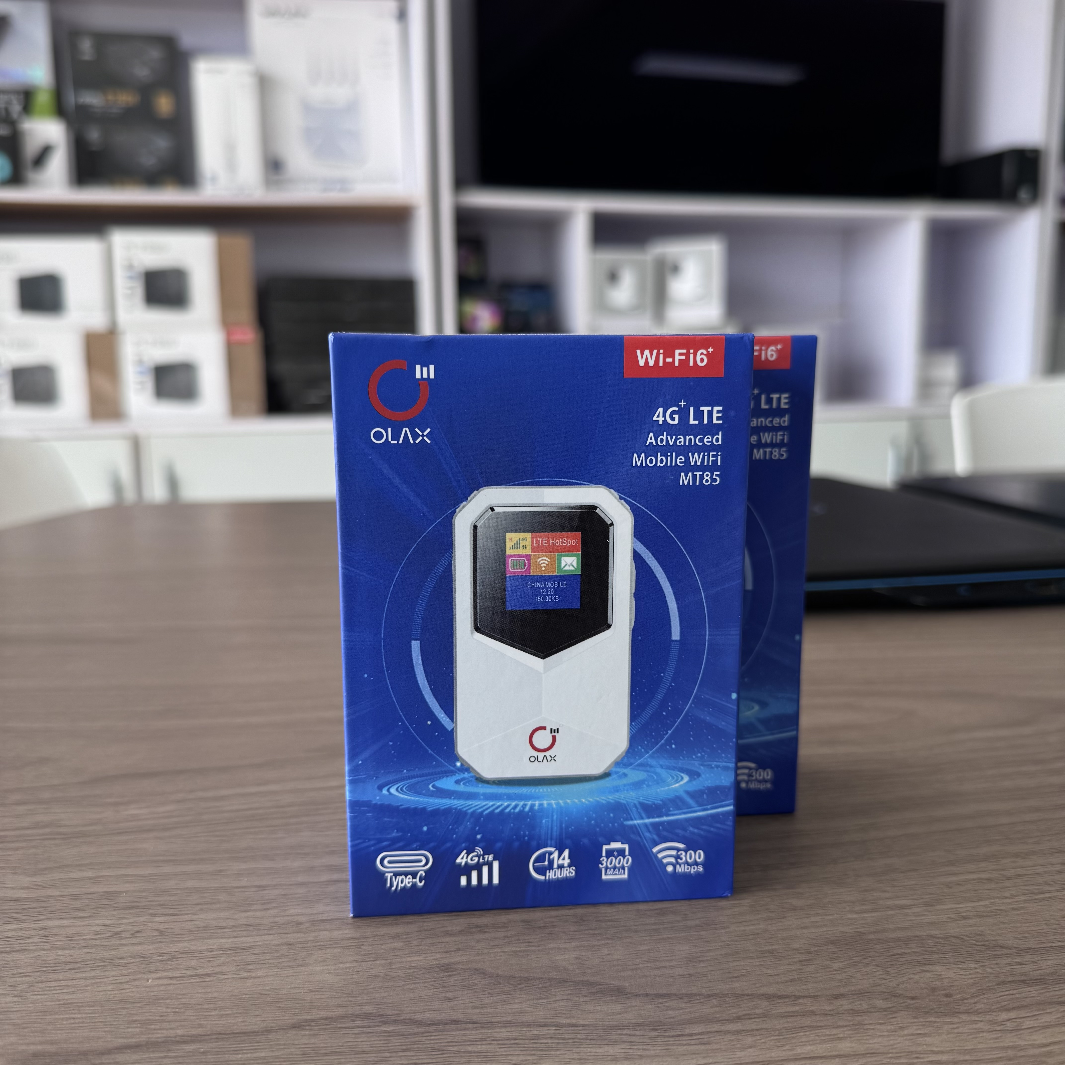 Olax MT85 – Routeur WiFi 6 Portable 4G LTE