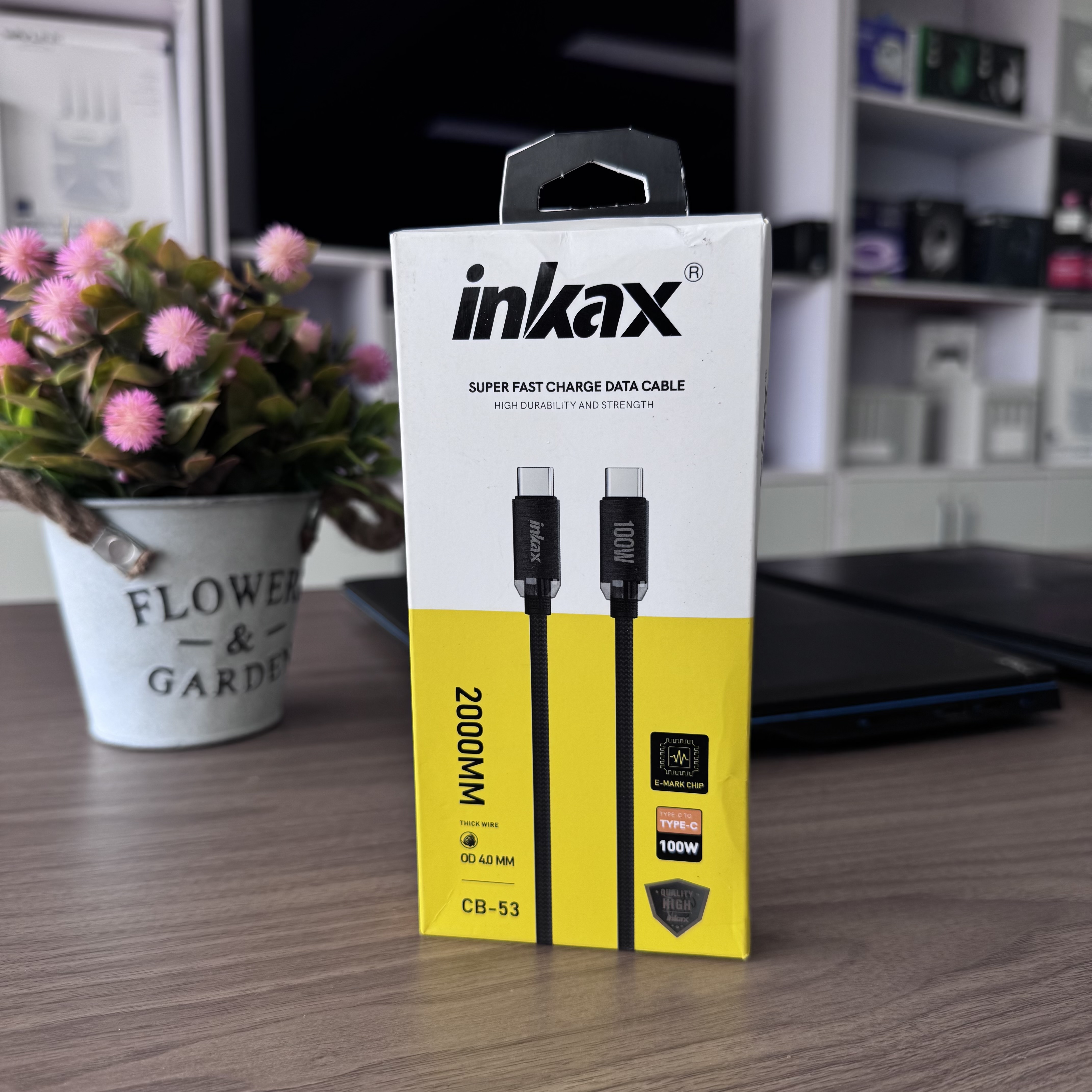 Inkax CB-53 (Câble Type-C vers Type-C 100W)