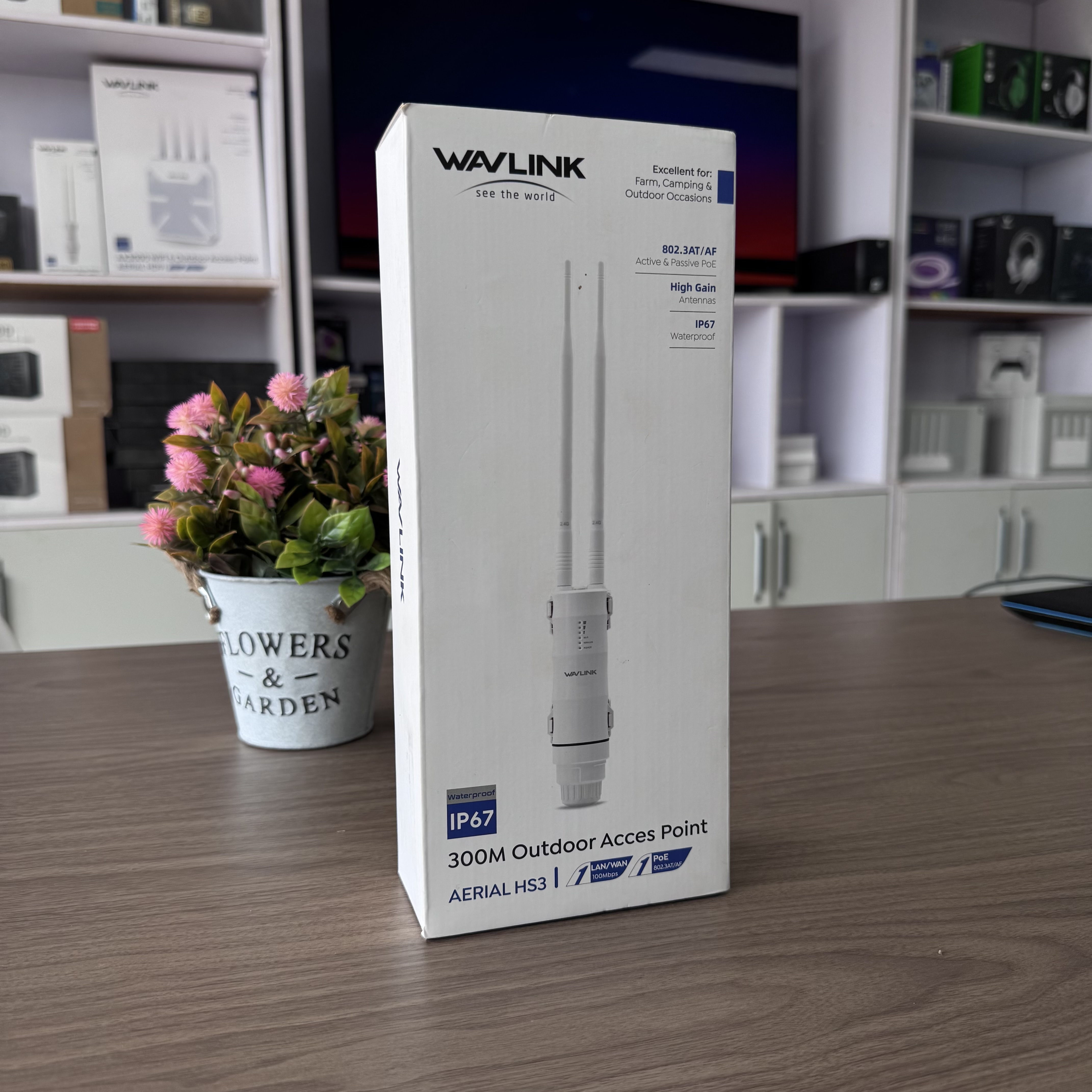 Wavlink AC600 (Point d’Accès Wi-Fi Extérieur Haute Puissance)