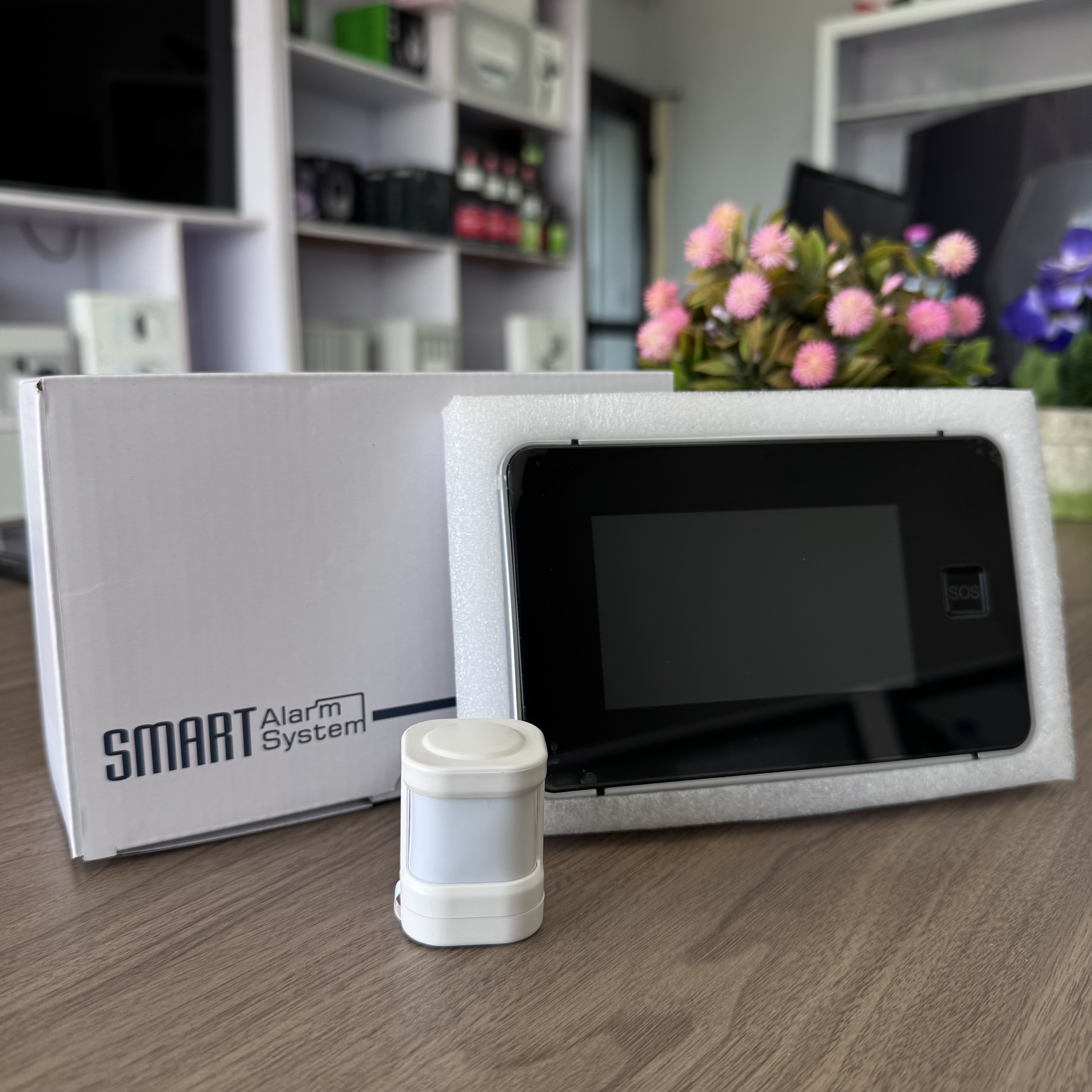 Tuya Smart Burglar Alarm System (Panneau de contrôle avec écran tactile)