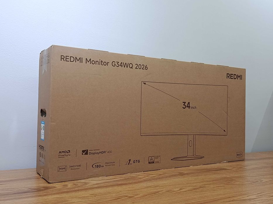 Xiaomi Redmi Monitor G34WQ 2026 (UltraWide 34")